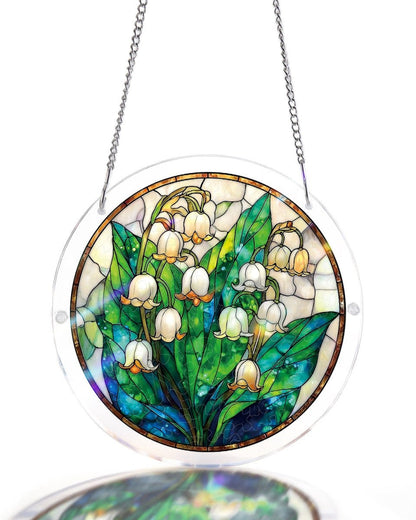 Acrylic Jigsaw Puzzle Suncatcher - Secret Lily Valley